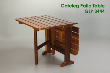 Gateleg Patio Table