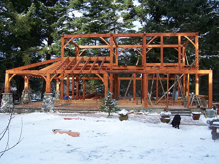 timber frame complete